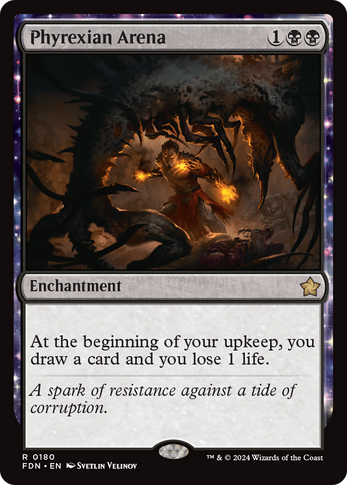 Phyrexian Arena [Foundations] Magic: The Gathering