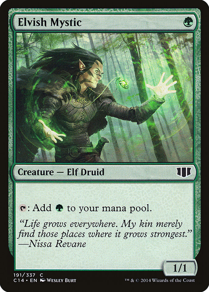 Elvish Mystic [Commander 2014] Magic: The Gathering