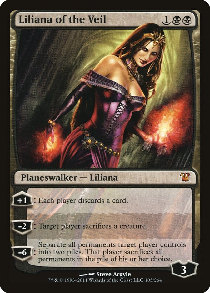Liliana of the Veil [Innistrad] Magic: The Gathering