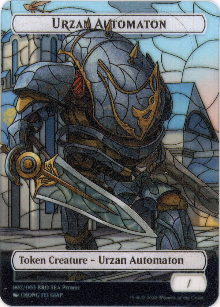 Urzan Automaton Token (SEA Exclusive) [The Brothers' War Tokens] Magic: The Gathering