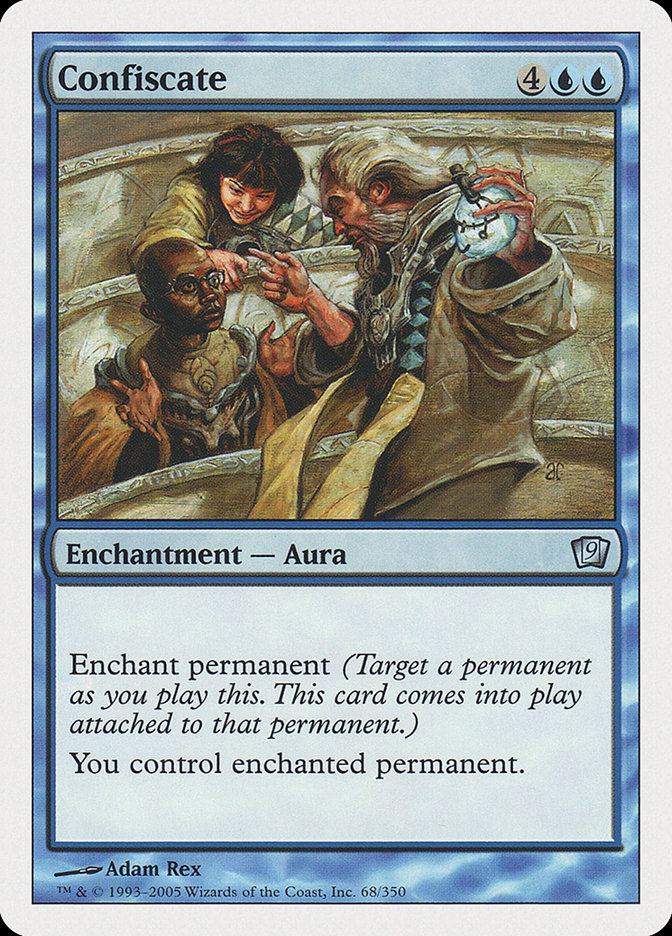 Confiscate [Ninth Edition] Magic: The Gathering