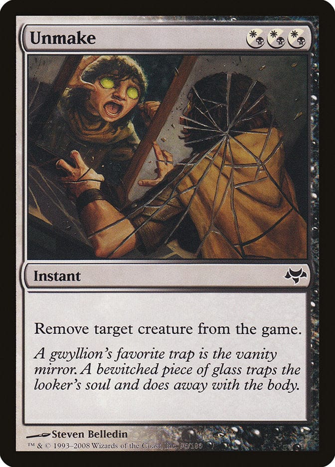 Unmake [Eventide] Magic: The Gathering