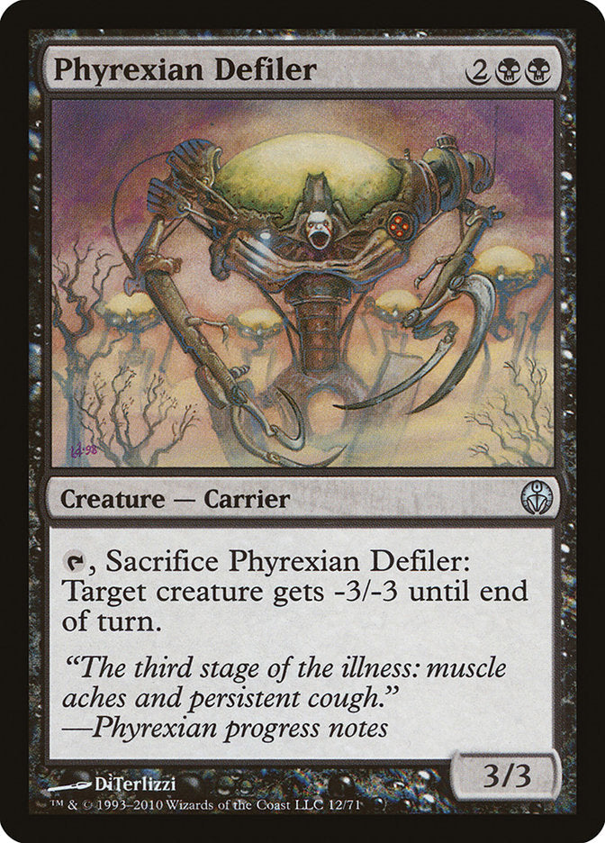 Phyrexian Defiler [Duel Decks: Phyrexia vs. the Coalition] Magic: The Gathering