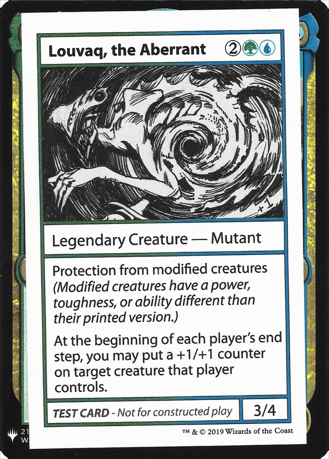 Louvaq, the Aberrant [Mystery Booster Playtest Cards] Magic: The Gathering