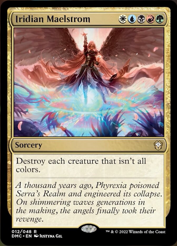 Iridian Maelstrom [Dominaria United Commander] Magic: The Gathering