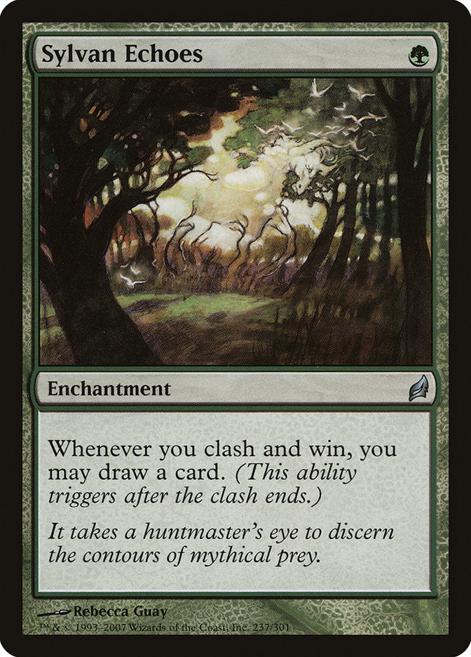 Sylvan Echoes [Lorwyn] Magic: The Gathering