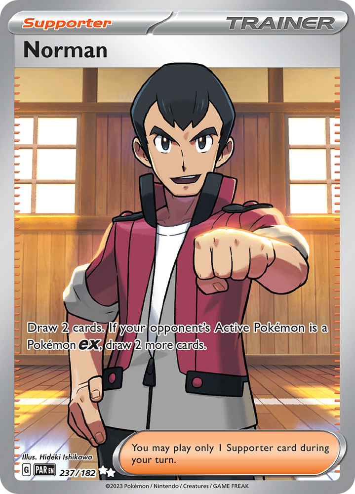 Norman (237/182) [Scarlet & Violet: Paradox Rift] Pokémon