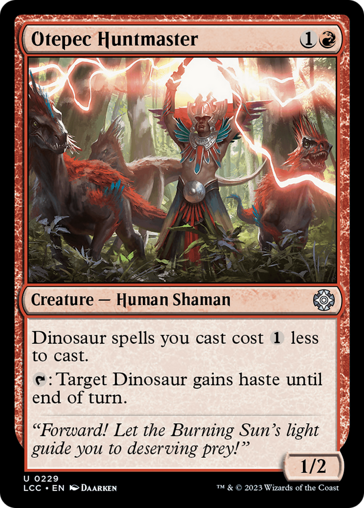 Otepec Huntmaster [The Lost Caverns of Ixalan Commander] Magic: The Gathering