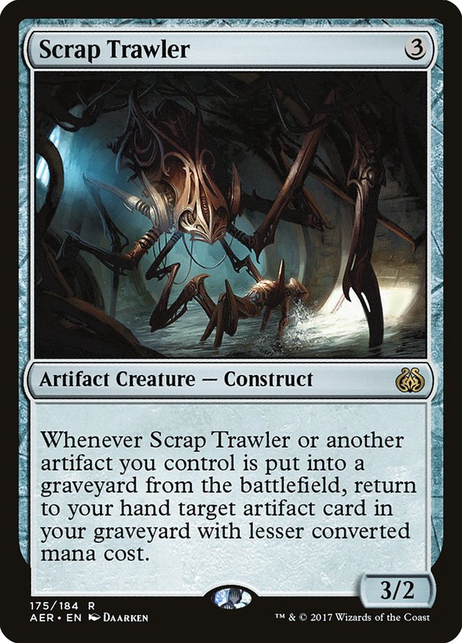 Scrap Trawler [Aether Revolt] Magic: The Gathering