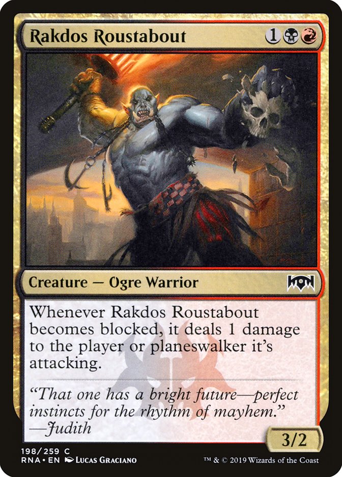 Rakdos Roustabout [Ravnica Allegiance] Magic: The Gathering