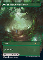 Darkbore Pathway // Slitherbore Pathway (Borderless) [Secret Lair: Ultimate Edition 2] Magic: The Gathering