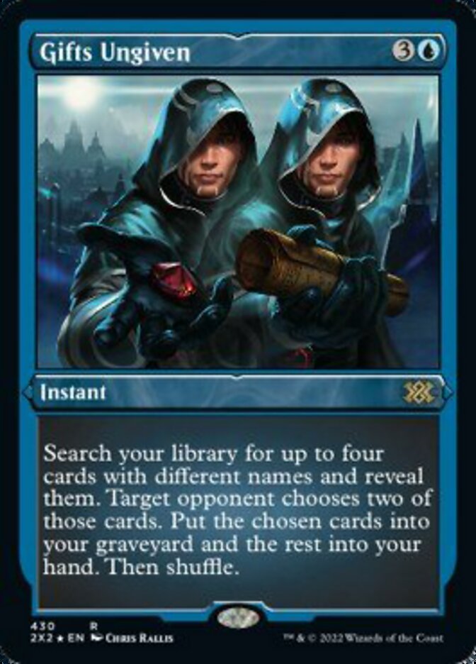 Gifts Ungiven (Foil Etched) [Double Masters 2022] Magic: The Gathering
