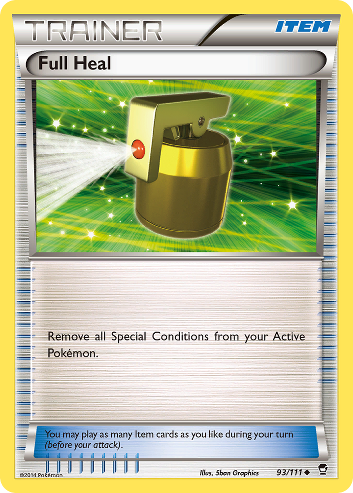 Full Heal (93/111) [XY: Furious Fists] Pokémon