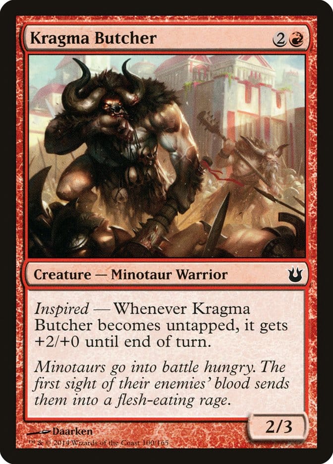 Kragma Butcher [Born of the Gods] Magic: The Gathering
