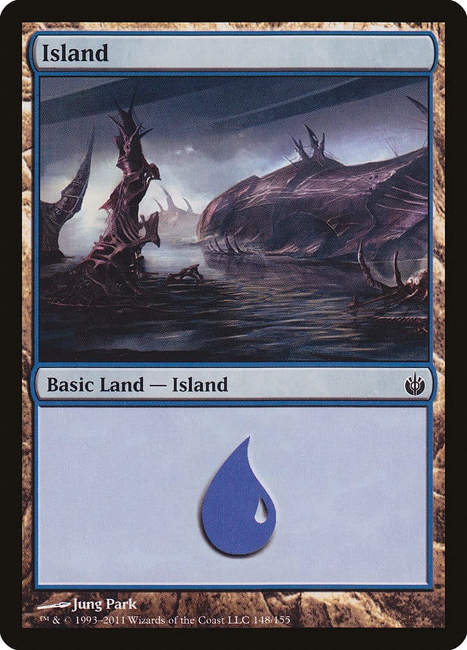 Island (148) [Mirrodin Besieged] Magic: The Gathering