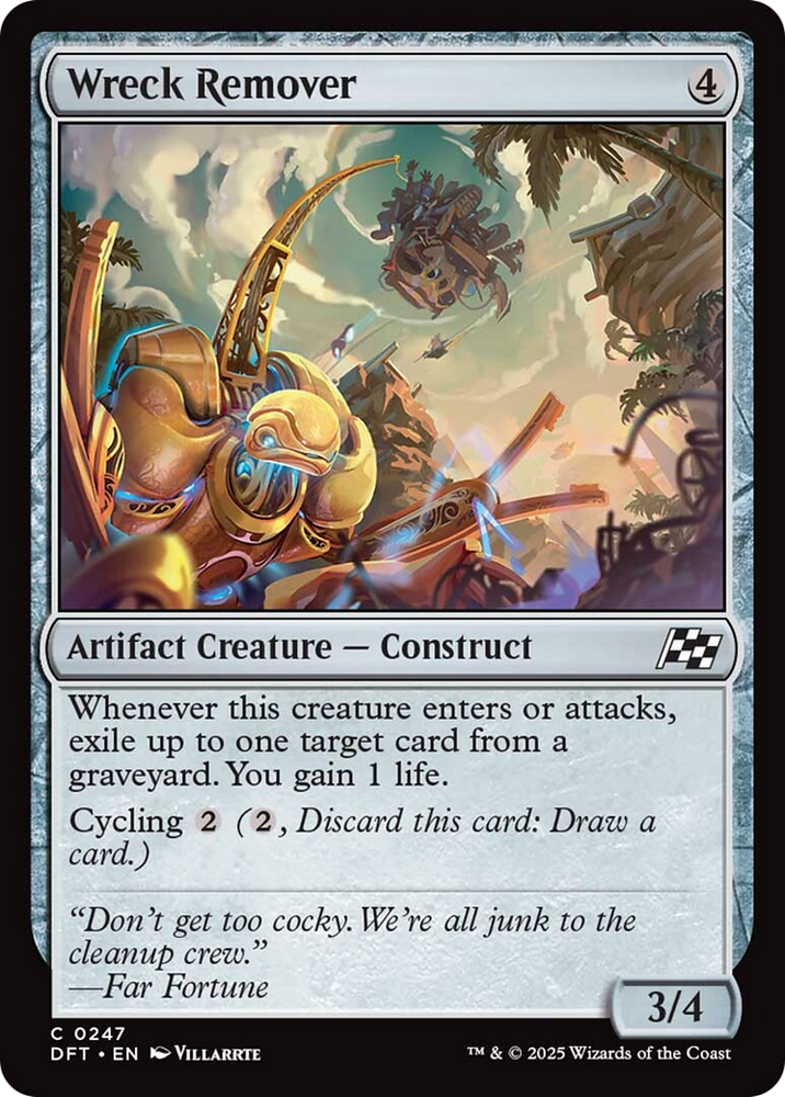 Wreck Remover [Aetherdrift] Magic: The Gathering