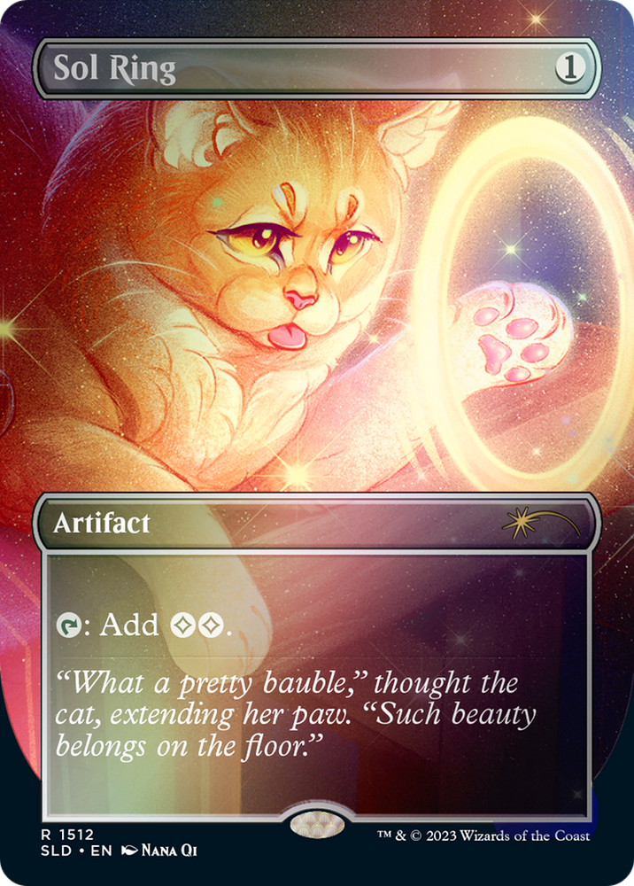 Sol Ring (1512) // Sol Ring [Secret Lair Commander Deck: Raining Cats and Dogs] Magic: The Gathering