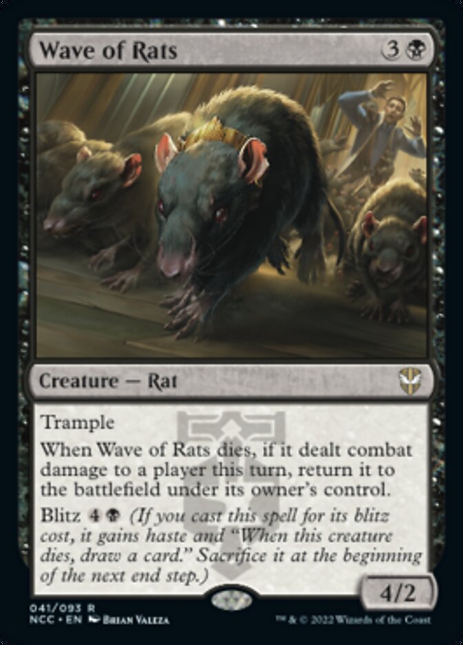 Wave of Rats [Streets of New Capenna Commander] Magic: The Gathering