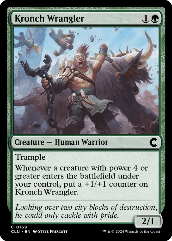 Kronch Wrangler [Ravnica: Clue Edition] Magic: The Gathering