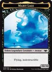 Marit Lage (006) // Elemental (008) Double-Sided Token [Modern Horizons Tokens] Magic: The Gathering
