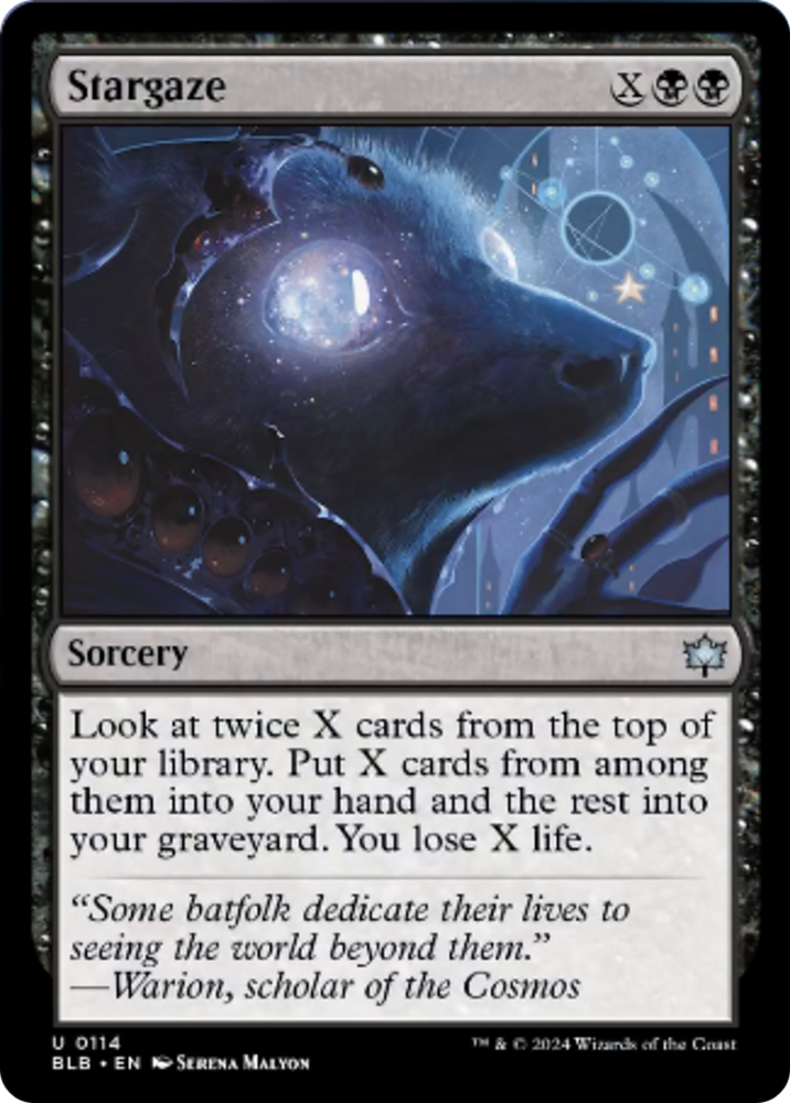 Stargaze [Bloomburrow] Magic: The Gathering