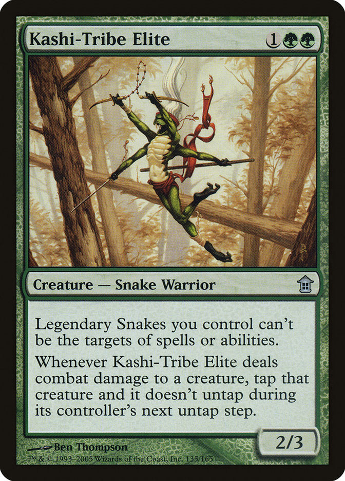 Kashi-Tribe Elite [Saviors of Kamigawa] Magic: The Gathering
