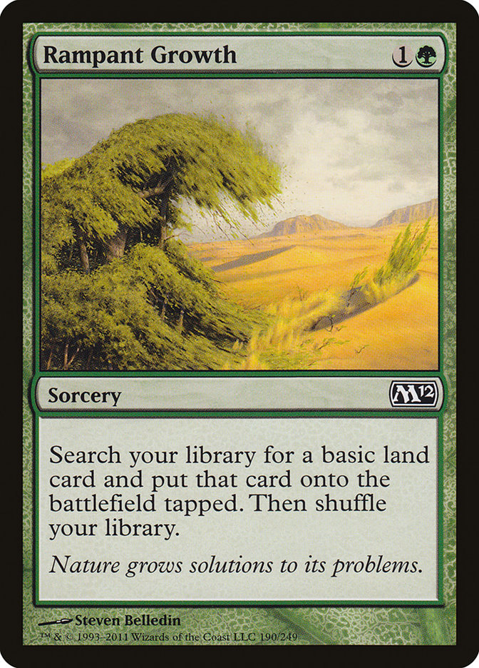 Rampant Growth [Magic 2012] Magic: The Gathering