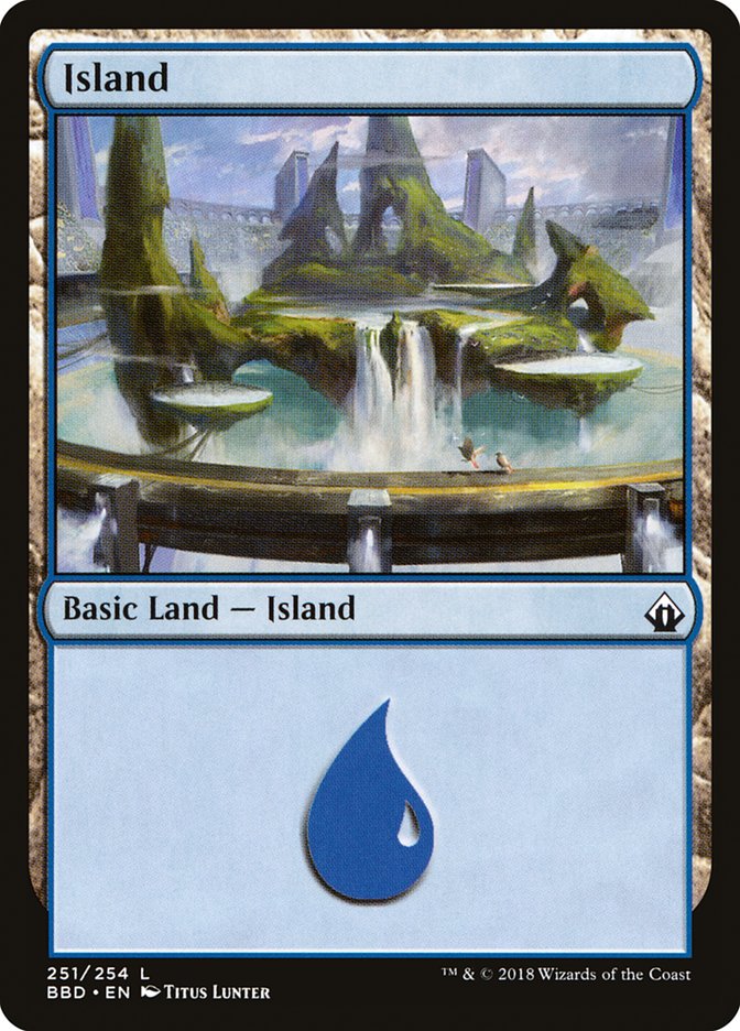 Island (251) [Battlebond] Magic: The Gathering