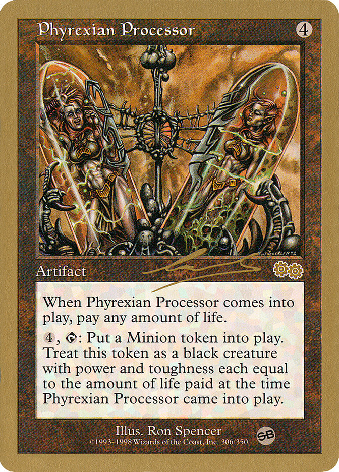 Phyrexian Processor (Nicolas Labarre) (SB) [World Championship Decks 2000] Magic: The Gathering