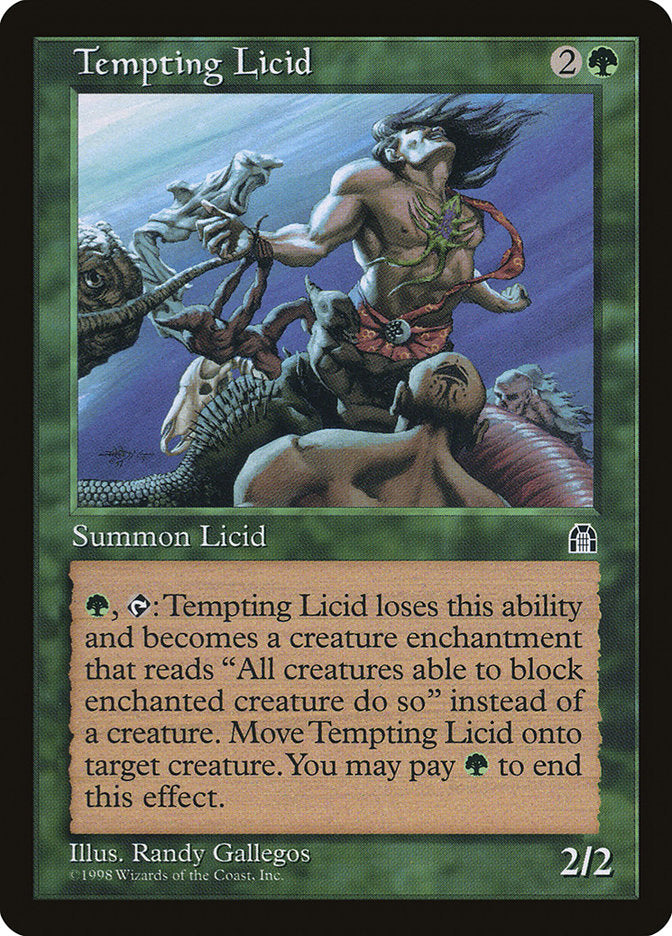 Tempting Licid [Stronghold] Magic: The Gathering