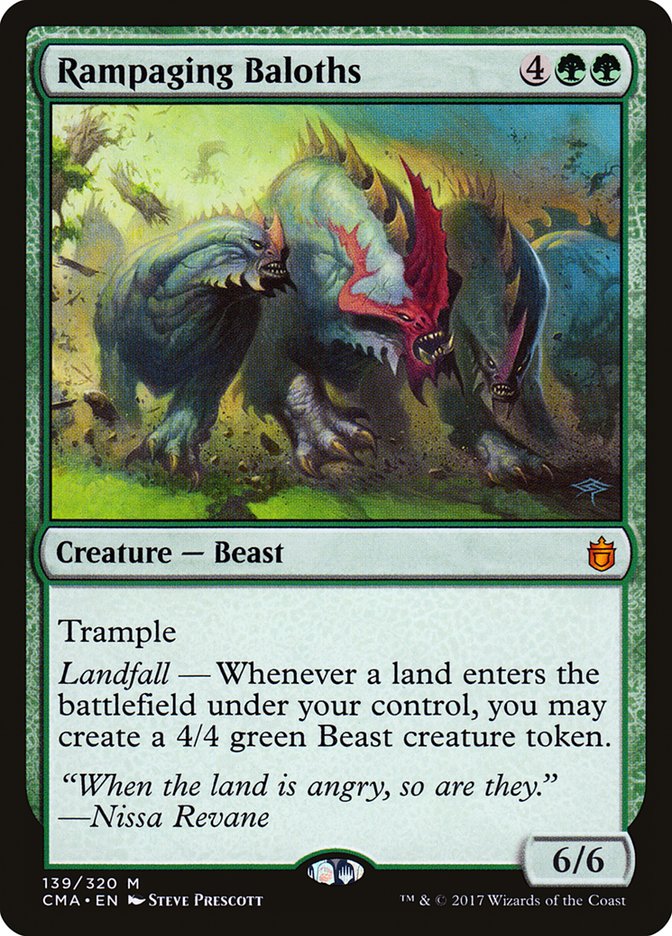 Rampaging Baloths [Commander Anthology] Magic: The Gathering