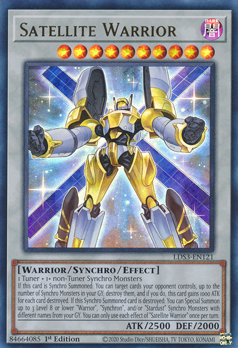 Satellite Warrior [LDS3-EN121] Ultra Rare - Yugioh Cards For Your TCG Needs!