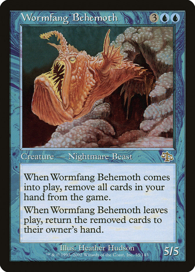 Wormfang Behemoth [Judgment] Magic: The Gathering