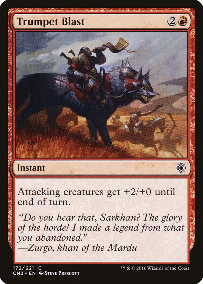 Trumpet Blast [Conspiracy: Take the Crown] Magic: The Gathering