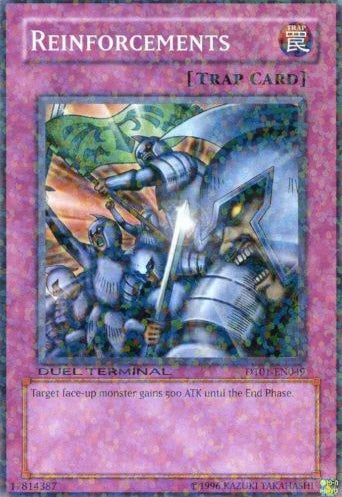 Reinforcements [DT01-EN049] Common Yu-Gi-Oh!