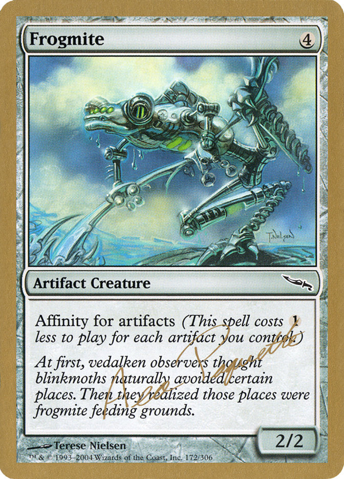 Frogmite (Aeo Paquette) [World Championship Decks 2004] Magic: The Gathering