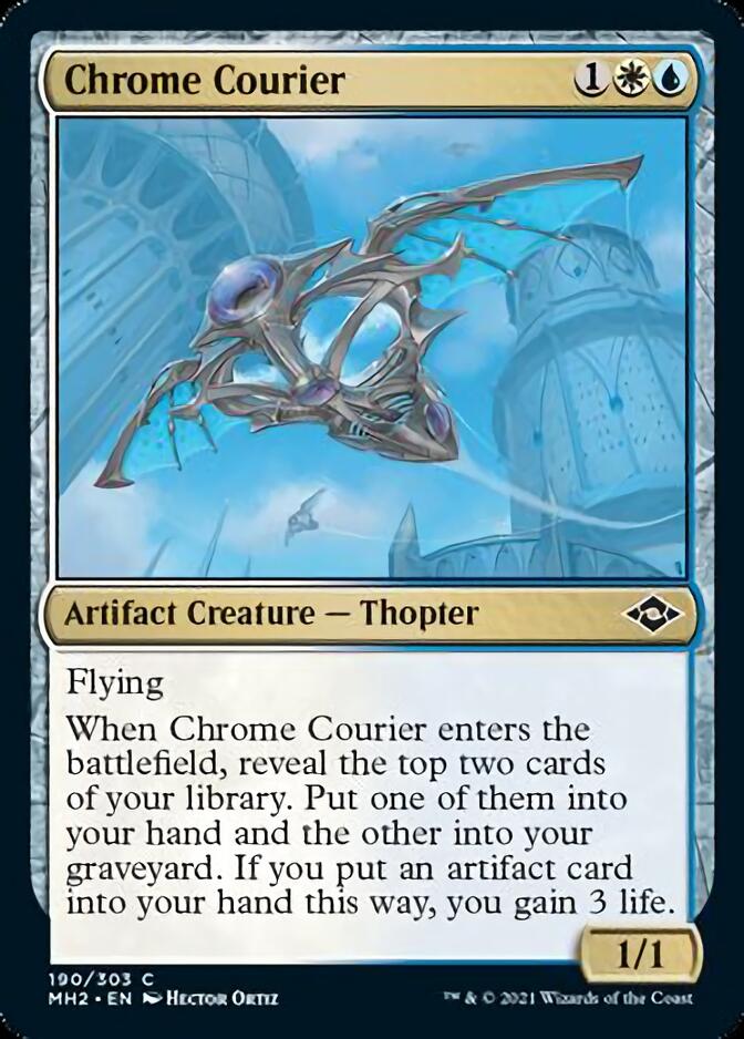 Chrome Courier [Modern Horizons 2] Magic: The Gathering