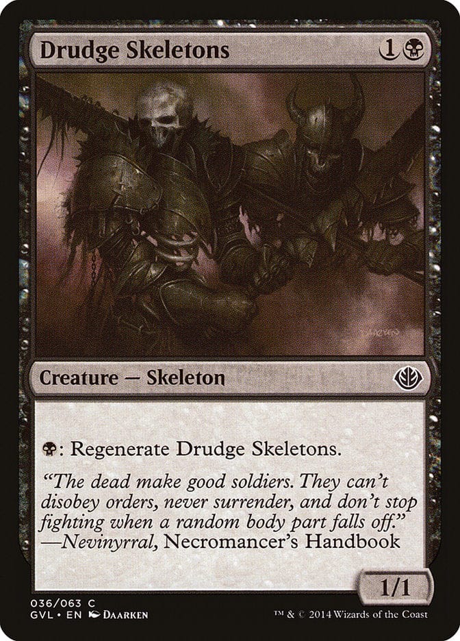 Drudge Skeletons (Garruk vs. Liliana) [Duel Decks Anthology] Magic: The Gathering