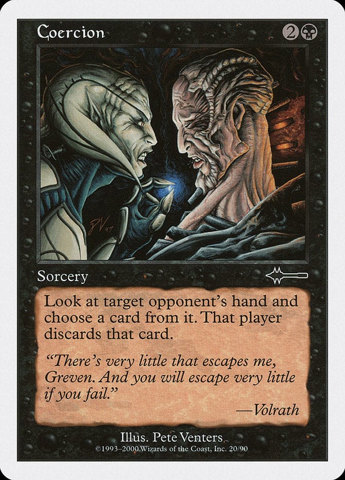 Coercion [Beatdown] Magic: The Gathering