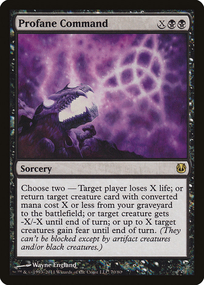 Profane Command [Duel Decks: Ajani vs. Nicol Bolas] Magic: The Gathering