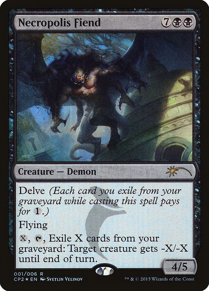 Necropolis Fiend [Fate Reforged Clash Pack] Magic: The Gathering