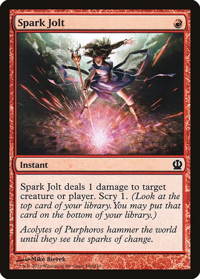 Spark Jolt [Theros] Magic: The Gathering
