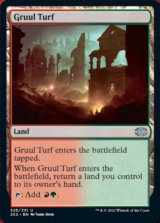 Gruul Turf [Double Masters 2022] Magic: The Gathering