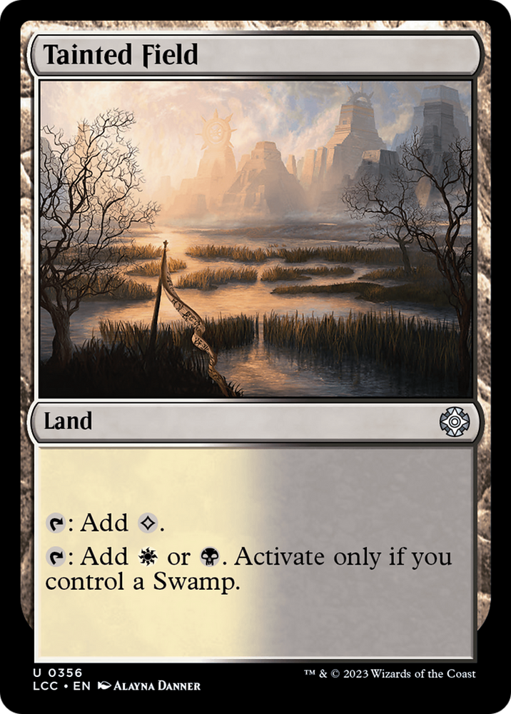 Tainted Field [The Lost Caverns of Ixalan Commander] Magic: The Gathering