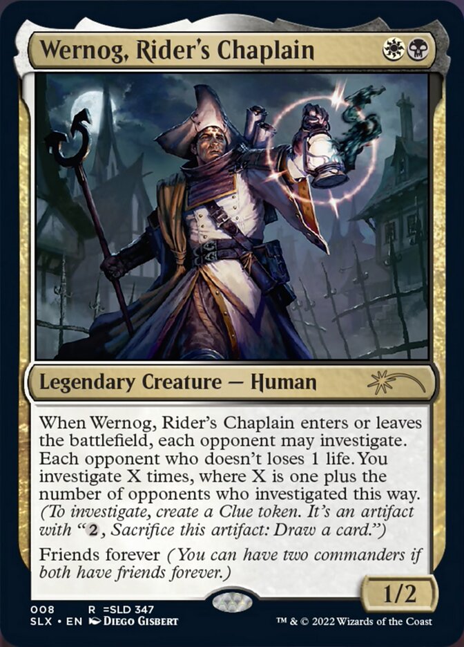 Wernog, Rider's Chaplain [Secret Lair: Universes Within] Magic: The Gathering