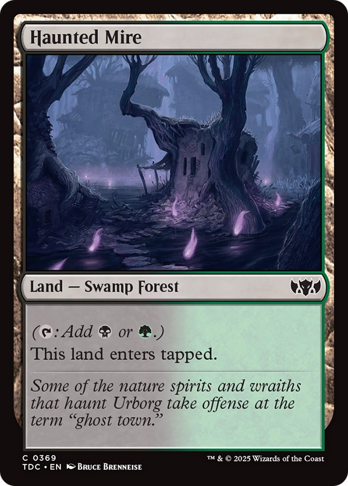 Haunted Mire [Tarkir: Dragonstorm Commander] Magic: The Gathering