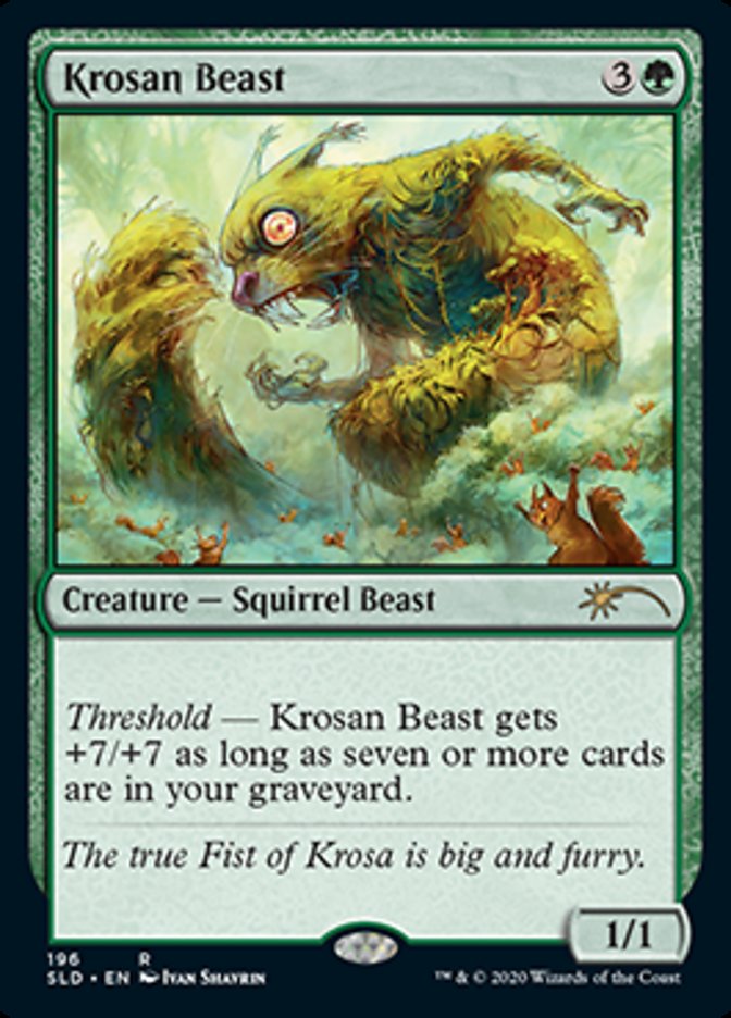 Krosan Beast [Secret Lair Drop Series] Magic: The Gathering