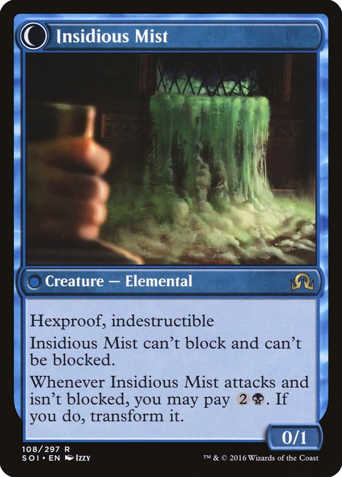 Elusive Tormentor // Insidious Mist [Shadows over Innistrad] Magic: The Gathering