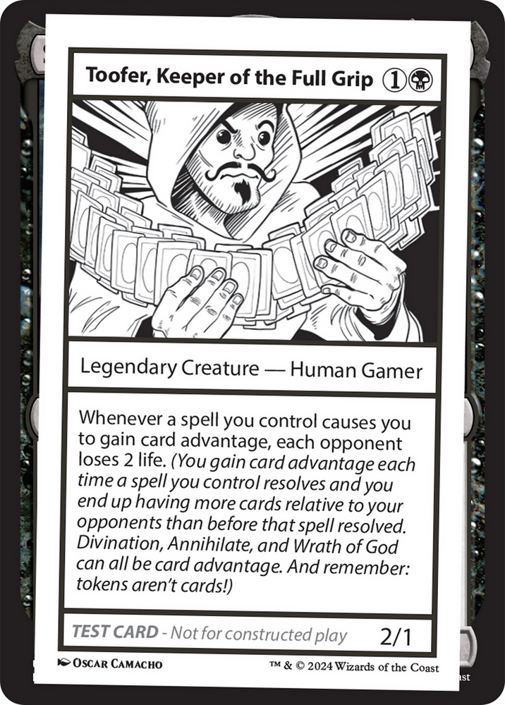 Toofer, Keeper of the Full Grip [Mystery Booster 2 Playtest Cards] Magic: The Gathering