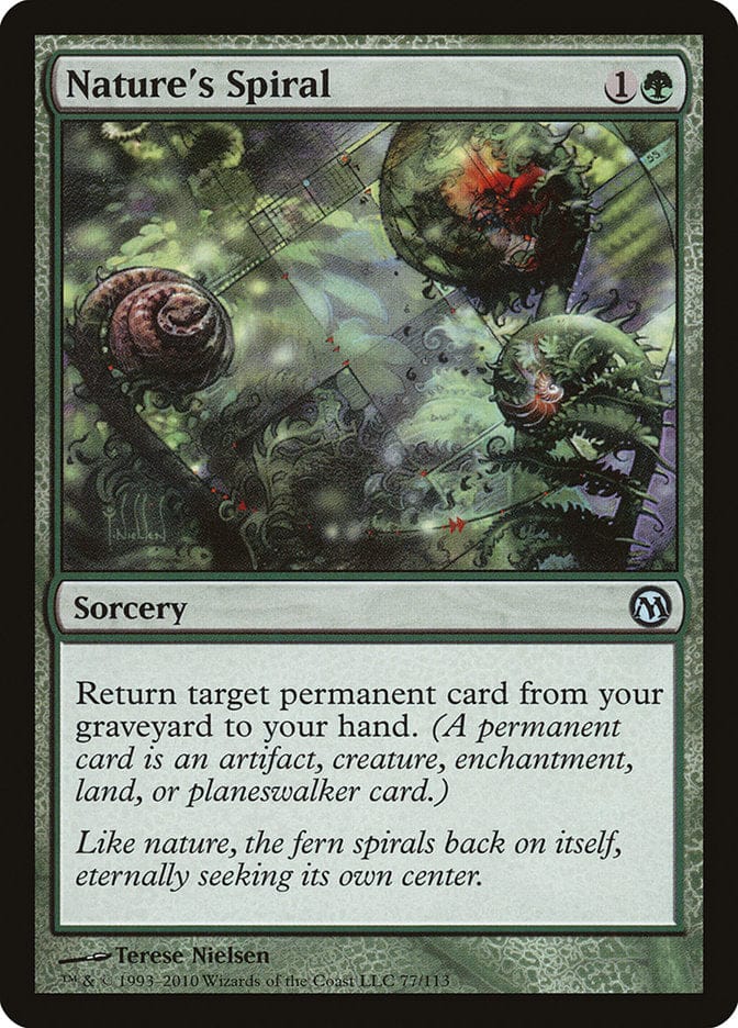 Nature's Spiral [Duels of the Planeswalkers] Magic: The Gathering